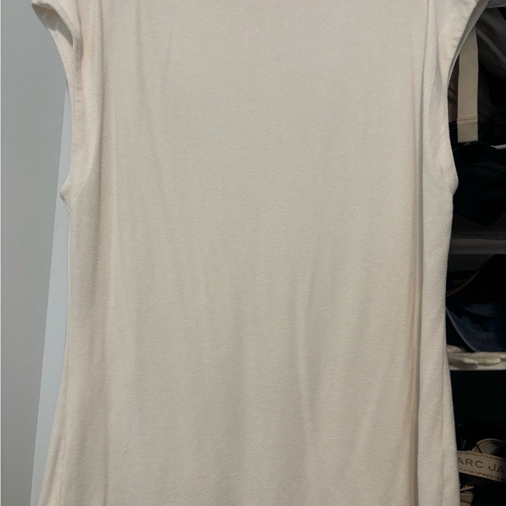 Banana Republic Cream Knit Top XL